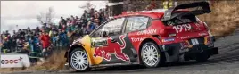  ??  ?? Le  janvier dernier, la Citroën C du tandem Ogier-Ingrassia avait décroché la lune pour ’’ au col de Braus. Qu’en sera-t-il l’an prochain ? (Photo Jo Lillini)