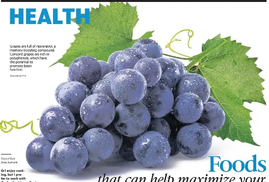 Foods memory that can help maximize your | Miami Herald (Sunday ...