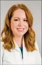  ?? ?? Dr. Elizabeth Richardson is a transplant hepatologi­st and gastroente­rologist for Hartford HealthCare.