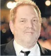  ??  ?? ACCUSATION­S Weinstein