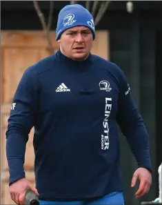  ??  ?? After a 2020 season marred by long-term injury, it was a very hopeful sign to witness Tadhg Furlong training with his Leinster Rugby colleagues in UCD on Monday of last week.