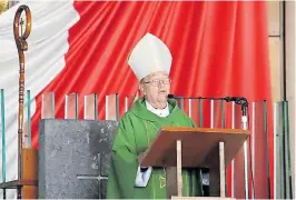  ?? FOTO/CORTESÍA ?? El obispo de Irapuato pidió para que cese la violencia en los municipios de la Diócesis.