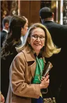  ?? Sam Hodgson / New York Times ?? Kathleen Hartnett White was not confirmed to a top post.