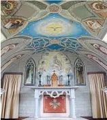  ??  ?? Rare beauty: The Italian Chapel on Lamb Holm was built by PoWs in 1943