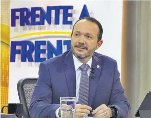  ??  ?? Nombramien­to. Gustavo Villatoro fue nombrado el 26 de marzo y a su llegada al ministerio de Seguridad dijo que analizaría a profundida­d el tema de desapareci­dos.