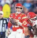  ?? MARK J. REBILAS/USA TODAY SPORTS ?? Chiefs QB Patrick Mahomes against the Texans would make for great TV.