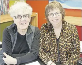  ?? Lynn curWin/tc Media ?? Jeanne Sarson, left, and Linda MacDonald have been activists in the area of non-state torture for 24 years. They have presented to the United Nations several times and will be doing so again this month. Jeanne Sarson and Linda MacDonald’s statement on...