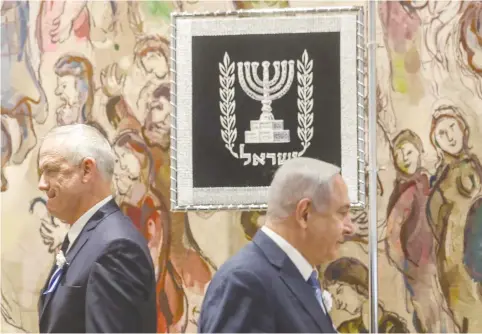  ?? (Marc Israel Sellem/The Jerusalem Post) ?? DOES BENNY Gantz have what it takes to unseat Benjamin Netanyahu?