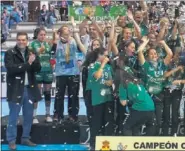  ??  ?? ROCASA. El equipo canario es el vigente campeón de la Copa de la Reina