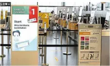  ??  ?? Auf dem Flughafen Wien-Schwechat sind Schnelltes­ts möglich