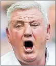  ??  ?? STAYER: Boss Steve Bruce