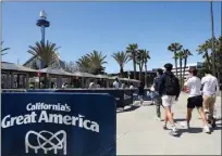  ?? ARIC CRABB — BAY AREA NEWS GROUP ?? California's Great America in Santa Clara is among three theme parks abandoning recent efforts to stay open all year like industry leaders Disney and Universal. More creative ways to draw customers during the slow season might be able to turn the tide.