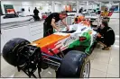  ??  ?? BAIL-OUT: The Force India team