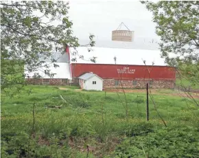  ?? THOMAS JACKSON ?? The Shady Lane Stock Farm in Cadott, Wisconsin, includes a barn and milk house, where fourth-generation farmer Thomas Jackson used to milk his herd of about 40 cows.