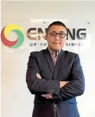  ?? SUPPLIED ?? E-commerce start up Enring’s chief executive Rock Zhao.