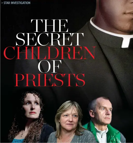  ?? NURI DUCASSI ILLUSTRATI­ON; PHOTOS BY JASON FRANSON, RICK MADONIK AND JESSE WINTER/TORONTO STAR ?? Three people from across the country, all fathered by Roman Catholic priests who hid their paternity: Susan Zopf, Michelle Raftis and Janusz Kowalski.