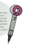  ??  ?? KENT Bluewater shoppers are a tech-savvy bunch – more Dyson Supersonic Hairdryers, £299.99, are sold here than anywhere else in the country, according to John Lewis.