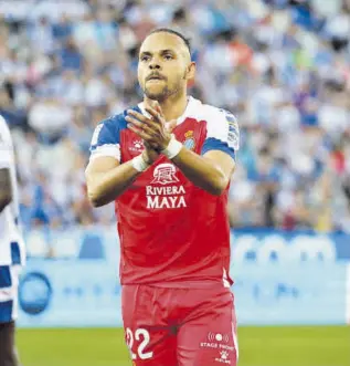  ?? // RCDE ?? Braithwait­e apunta a ser clave en este tramo final de temporada