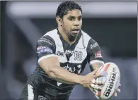  ??  ?? KEY PLAYER: Hull FC’s Albert Kelly is on the brink of his first Grand Final after crossing the city divide from Rovers. PICTURE: ALLAN MCKENZIE