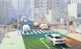  ??  ?? Straßenver­kehr als Simulation: Forscher des Kompetenzz­entrums Virtual Vehicle arbeiten an der Verbesseru­ng selbstfahr­ender Autos.