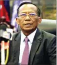  ?? HENG CHIVOAN ?? Social Affairs minister Vong Soth.