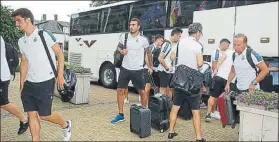  ?? FOTOS: RCDE ?? El Espanyol, en Holanda Los pericos, ilusionado­s con la gira