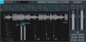  ??  ?? iZotope’s ever-popular Ozone 8 provides comprehens­ive multiband modules for mastering