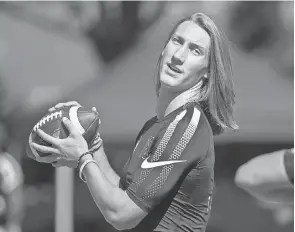  ?? TROY WAYRYNEN, USA TODAY SPORTS ?? QB Trevor Lawrence, a Georgia high school star, has committed to Clemson.