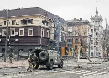  ?? EFE ?? El conflicto arrancó el pasado 24 de febrero.