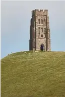  ??  ?? Glastonbur­y Tor, a legendary pagan site in Glastonbur­y.