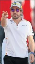  ??  ?? Fernando Alonso, en Montmeló.