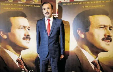  ?? BILD: SN/AFP ?? Im Film „Reis“(dt. Führer) wird – getarnt als Biografie – Propaganda gemacht für Recep Tayyip Erdoğan.