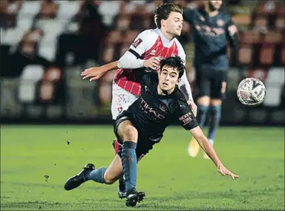  ?? SHAUN BOTTERILL / AFP ?? Eric García, formado en las categorías inferiores del FC Barcelona, termina contrato en junio