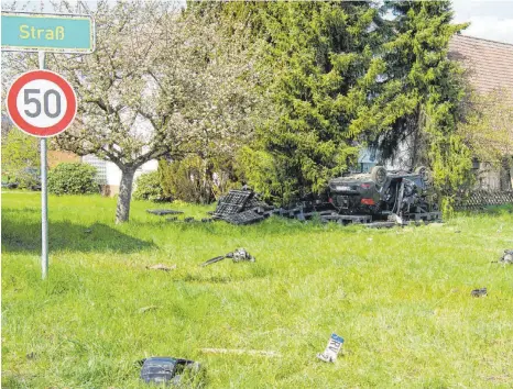  ?? FOTO: OEJ ?? Eine 66-jährige Seat-Fahrerin ist bei Straß mit ihrem Auto tödlich verunglück­t.
