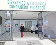  ??  ?? La clínica Voceadores de México, con 43 años de historia, se ubica en la colonia Santa María La Ribera, en la Ciudad de México.