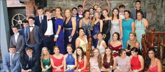  ?? Photos by Sheila Fitzgerald. ?? Scoil Mhuire Kanturk Debs was held at Ballyroe Heights Hotel in Tralee.