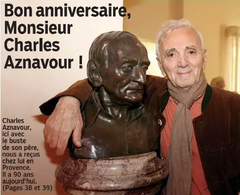 Bon Anniversaire Monsieur Charles Aznavour Pressreader