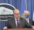  ?? YURI GRIPAS/AP ?? Former Justice Department lawyer Jeffrey Clark said he was protected by privileges when he refused to answer questions last month posed to him by the Jan. 6 panel.