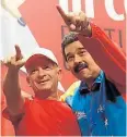  ??  ?? Antes. Carvajal y Maduro.