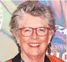  ?? ?? FLATTERED Prue Leith