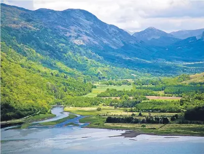  ??  ?? PROTEST CAMPAIGN: The quarry plan for Glen Creran attracted almost 2,000 objections from the community