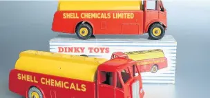  ??  ?? Dinky toys available in the Chris Dyer sales