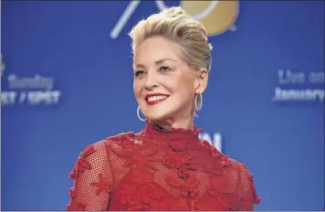  ?? Chris Pizzello / Invision / AP ?? Sharon Stone has written a memoir her publisher is calling both candid and comprehens­ive. Alfred A. Knopf announced Tuesday that Stone’s “The Beauty of Living Twice” will be released in March.