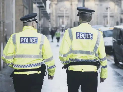  ??  ?? Police Scotland will face a £200m funding gap by 2020-21 the auditor general has warned