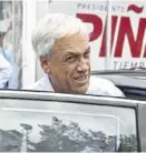 ??  ?? Sebastián Piñera.