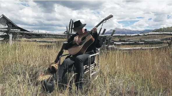  ?? NETFLIX ?? Neil Young and Daryl Hannah’s film Paradox is a “playful and loving” modern take on the Western, says the 72-year-old musician.