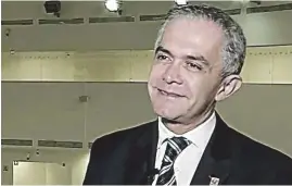  ??  ?? EL FINANCIERO MANCERA. Afirma que el enemigo a vencer no es AMLO, sino el abstencion­ismo.