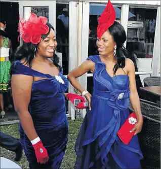  ?? PHOTO: KHAYA NGWENYA/GALLO IMAGES/CITY PRESS ?? NO INCOME: ‘ Generation­s ’ stars Sophie Ndaba, left, and Winnie Modise won’t be paid today