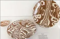  ??  ?? PLATES BY Sydney deJong are on sale at tiny showroom Ouli.