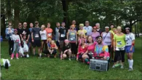  ?? SUBMITTED PHOTO ?? Some of the people who attended the 5K, Family Walk, and Kid’s Dash hosted by La Comunidad Hispana.